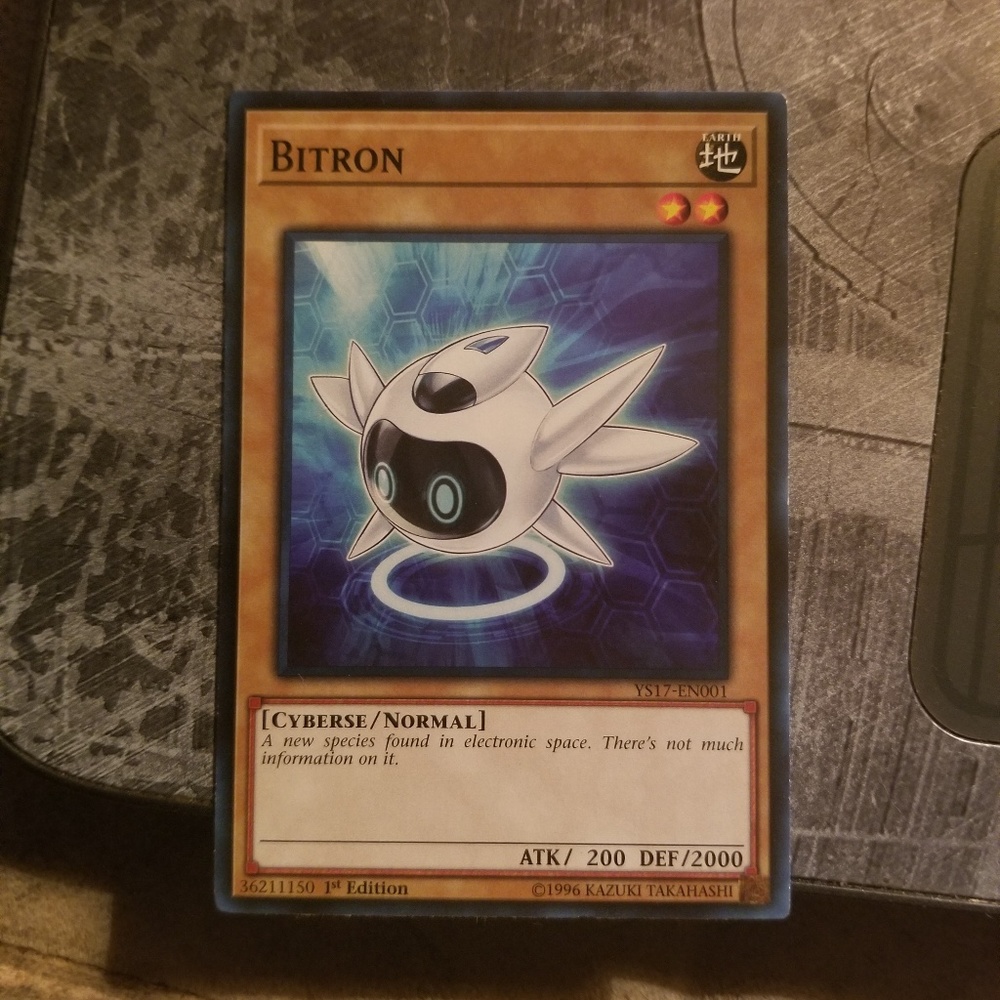 Bitron yugioh card